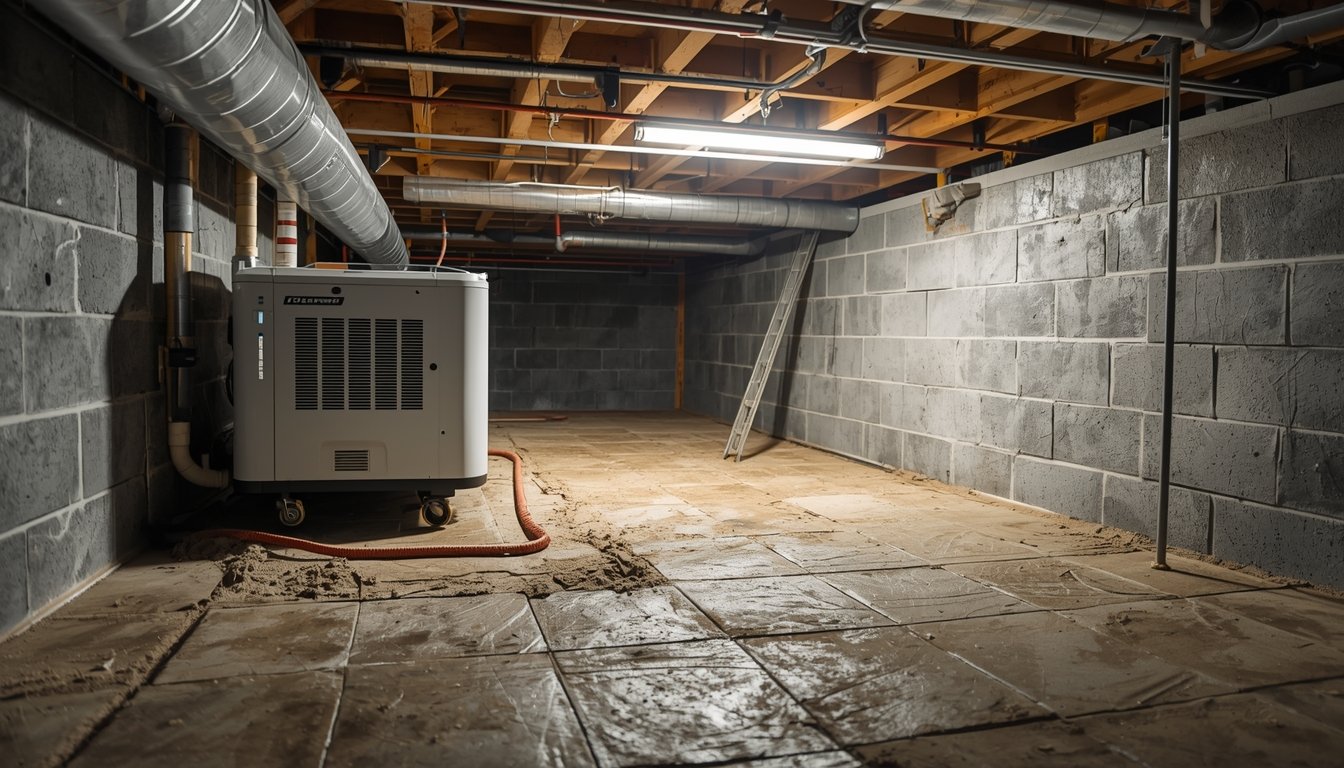 sizing dehumidifier for crawl space