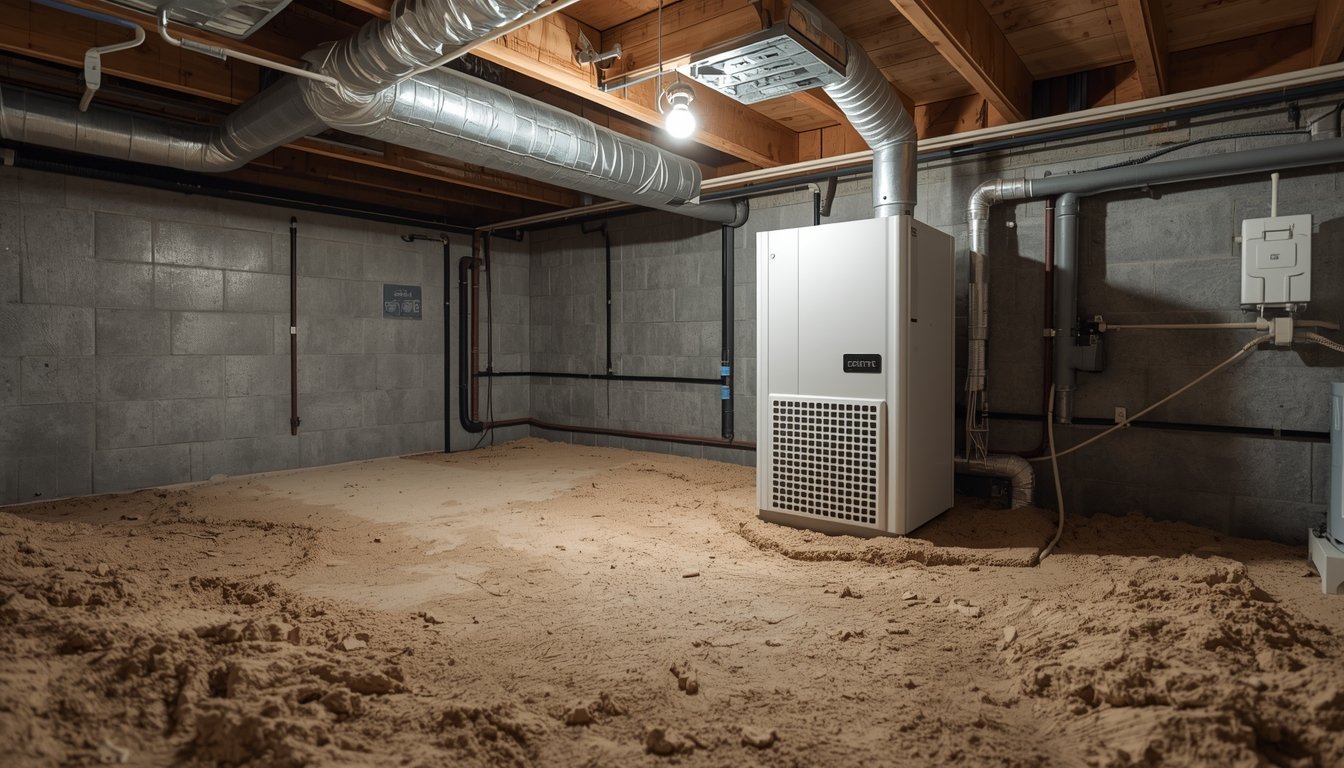 crawl space vent system
