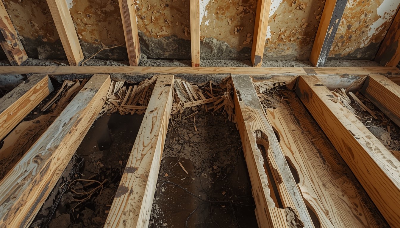 air quality impact from crawl space moisture